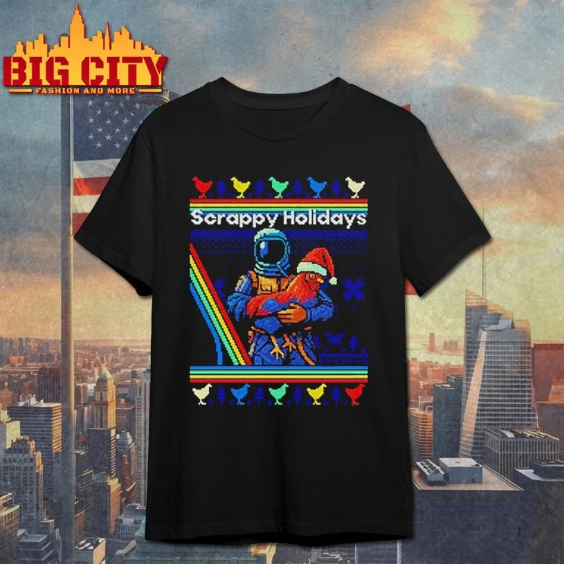 Karn Puffs Scappy Holidays christmas shirt