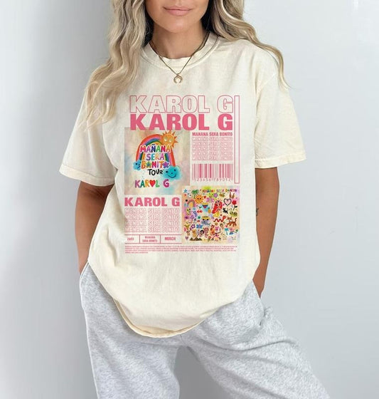 Karol G Album La Bichota Shirt,Manana sera Bonito Shirt, Bichota, Fan Karol G Shirt, Karol G Tour Gift for men women unisex tshirt