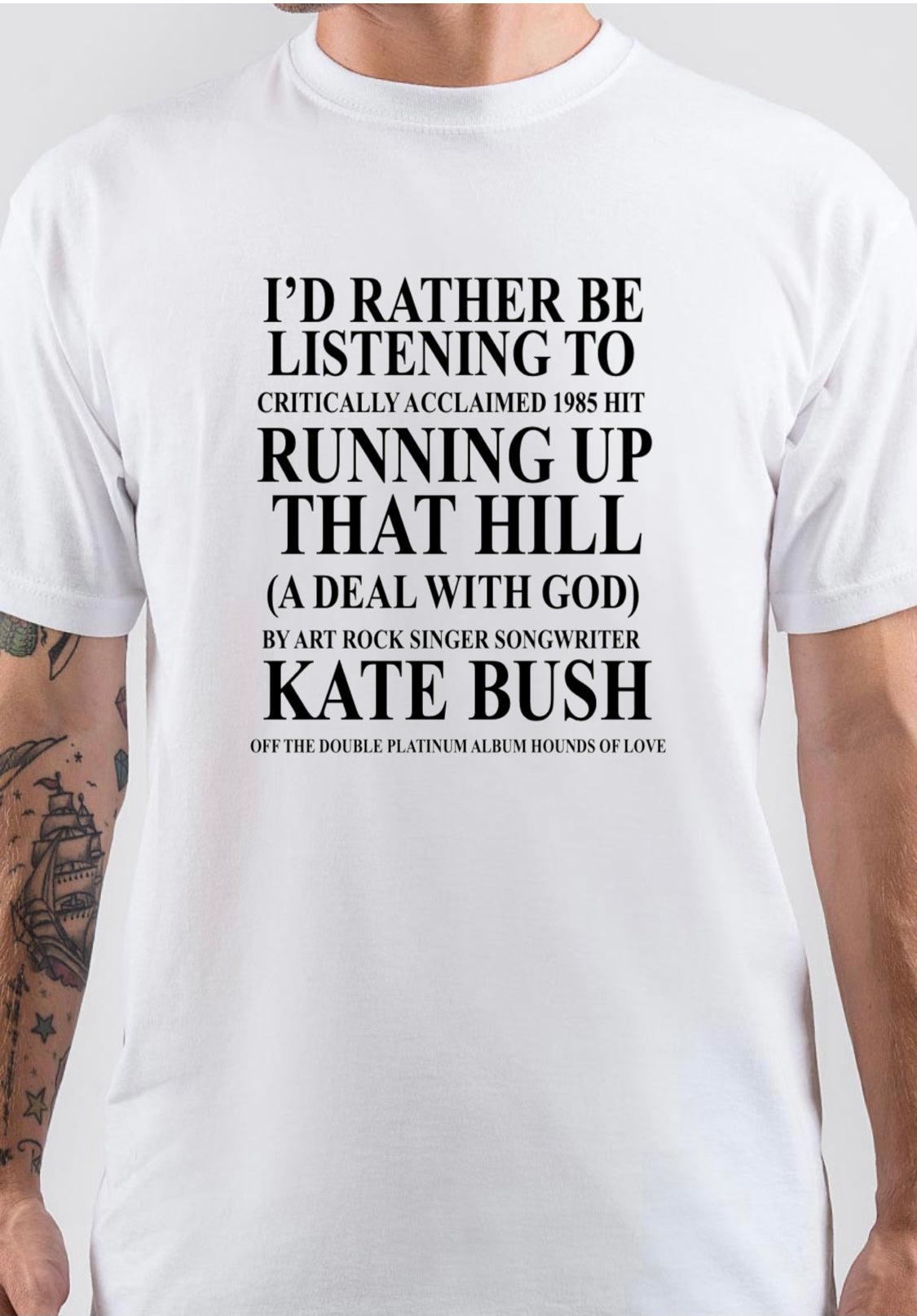 Kate Bush Quote T-Shirt Hoodie, Sweatshirt | PureTeeCo.com