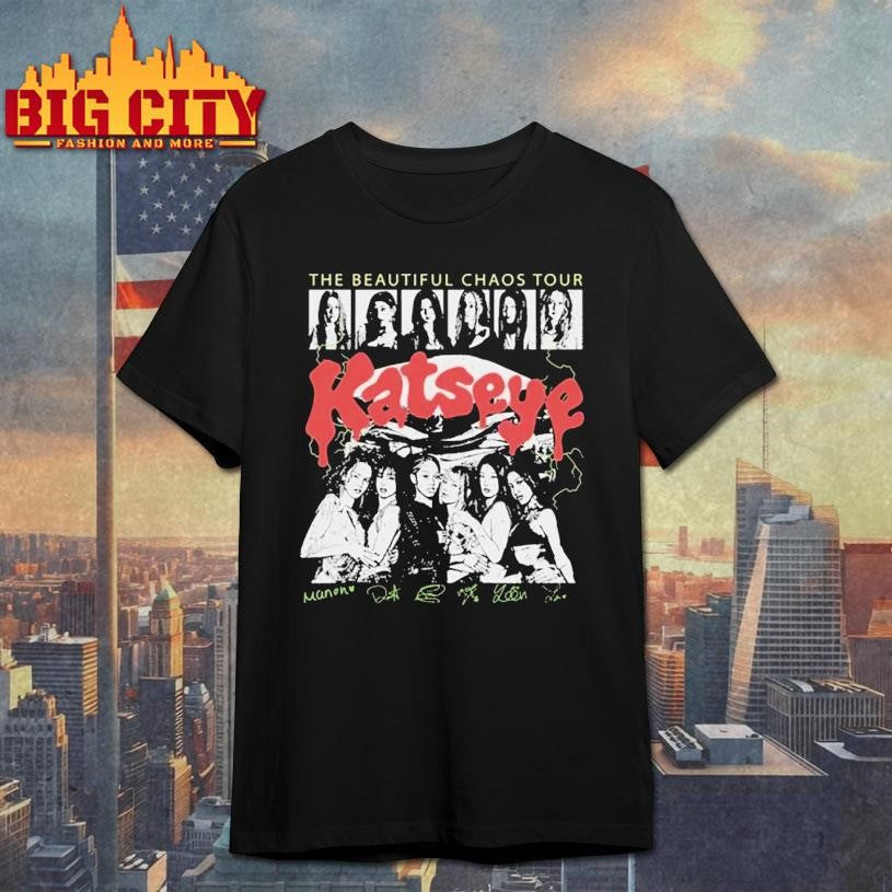 Katseye The Beautiful Chaos Tour Shirt