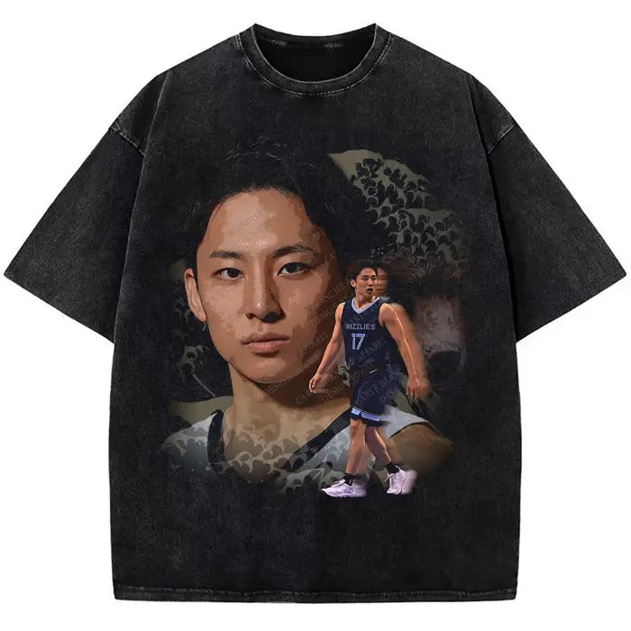 Kawamura Yuki Japanese Basketball Star Memphis Vintage Style Graphic Men T-Shirt Hoodie, Sweatshirt | PureTeeCo.com
