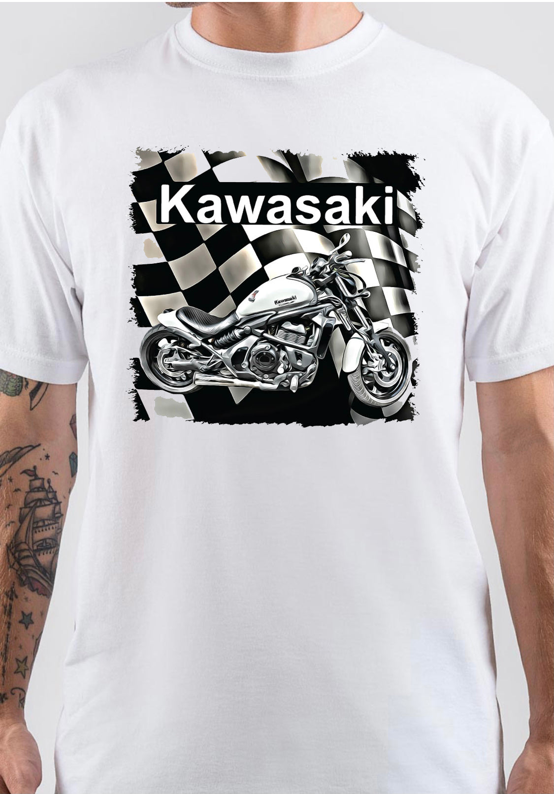 Kawasaki Bike T-Shirt Style001 Hoodie, Sweatshirt | PureTeeCo.com