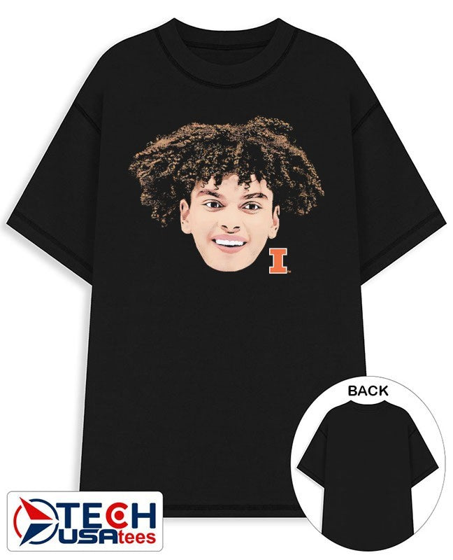 Keaton Wagler Illinois Fighting Illini Men’s Basketball swag head shirt