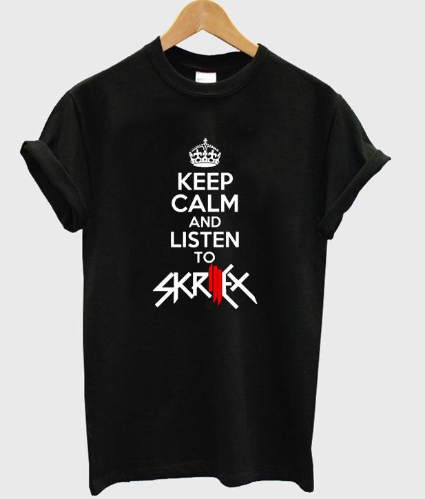 Keep Calm and dancing with Skrillex T-shirt Hoodie, Sweatshirt | PureTeeCo.com