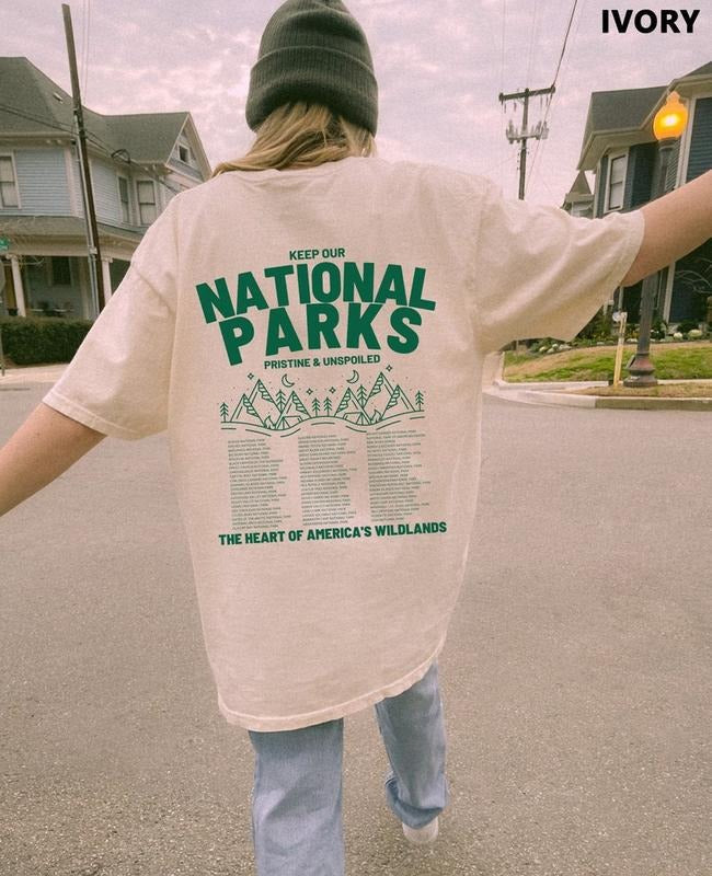 Keep Our National Parks Pristine And Unspoiled Shirt, National Park Shirt, National Park Vintage Shirt, National Park T...