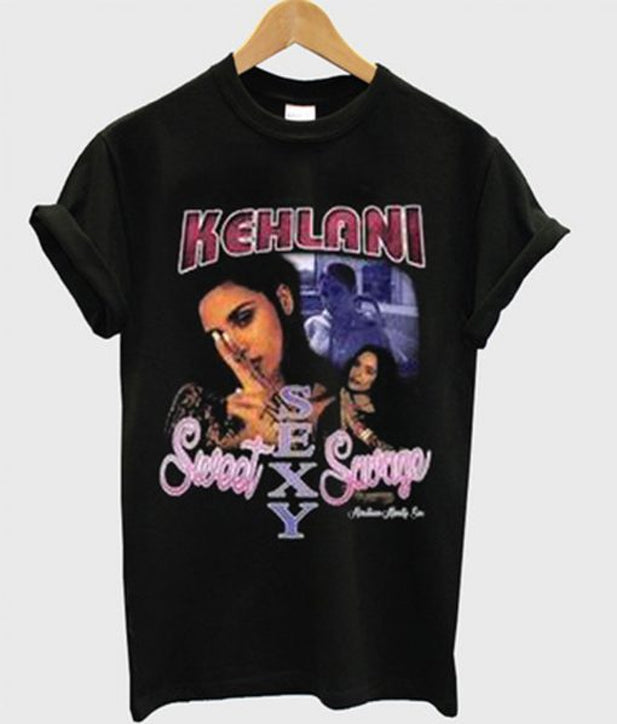 Kehlani Sweet Sexy Savage T-shirt Hoodie, Sweatshirt | PureTeeCo.com