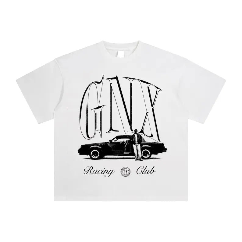 Kendrick Lamar GNX Album Shirt, Vintage GNX Racing Glub, Kendrick Lamar Merch Menswear Top Hoodie, Sweatshirt | PureTeeCo.com