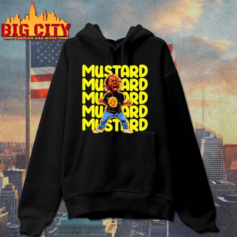 Kendrick Lamar Mustard cartoon shirt