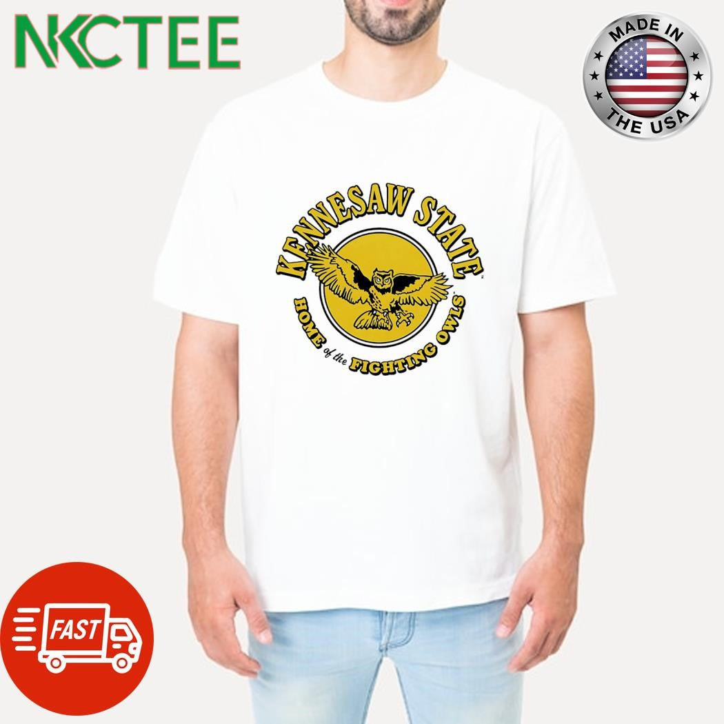 Kennesaw State 1988 Home of Fighting Owls circle shirt