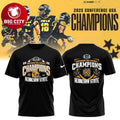 Kennesaw State Owls 2025 Conference USA Champions 2025 Football Two Sided Shirt