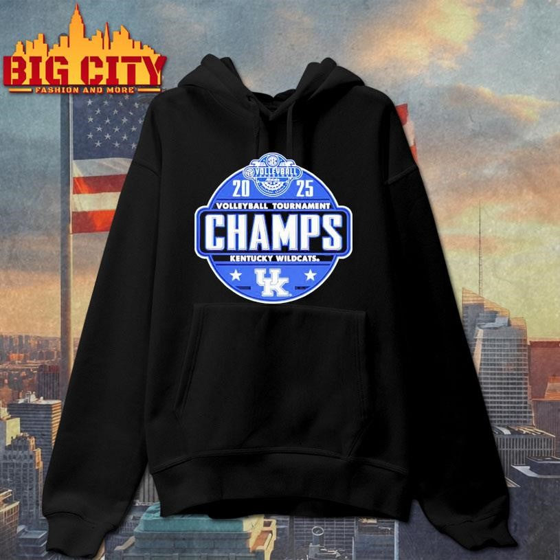Kentucky Wildcats 2025 SEC Women’s Volleyball Conference Tournament Champions Shirt