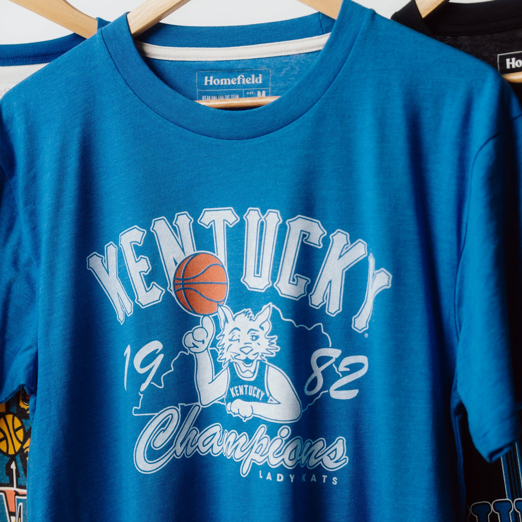 Kentucky Women's Basketball 1982 Champs Tee Hoodie, Sweatshirt | PureTeeCo.com (Image 2)