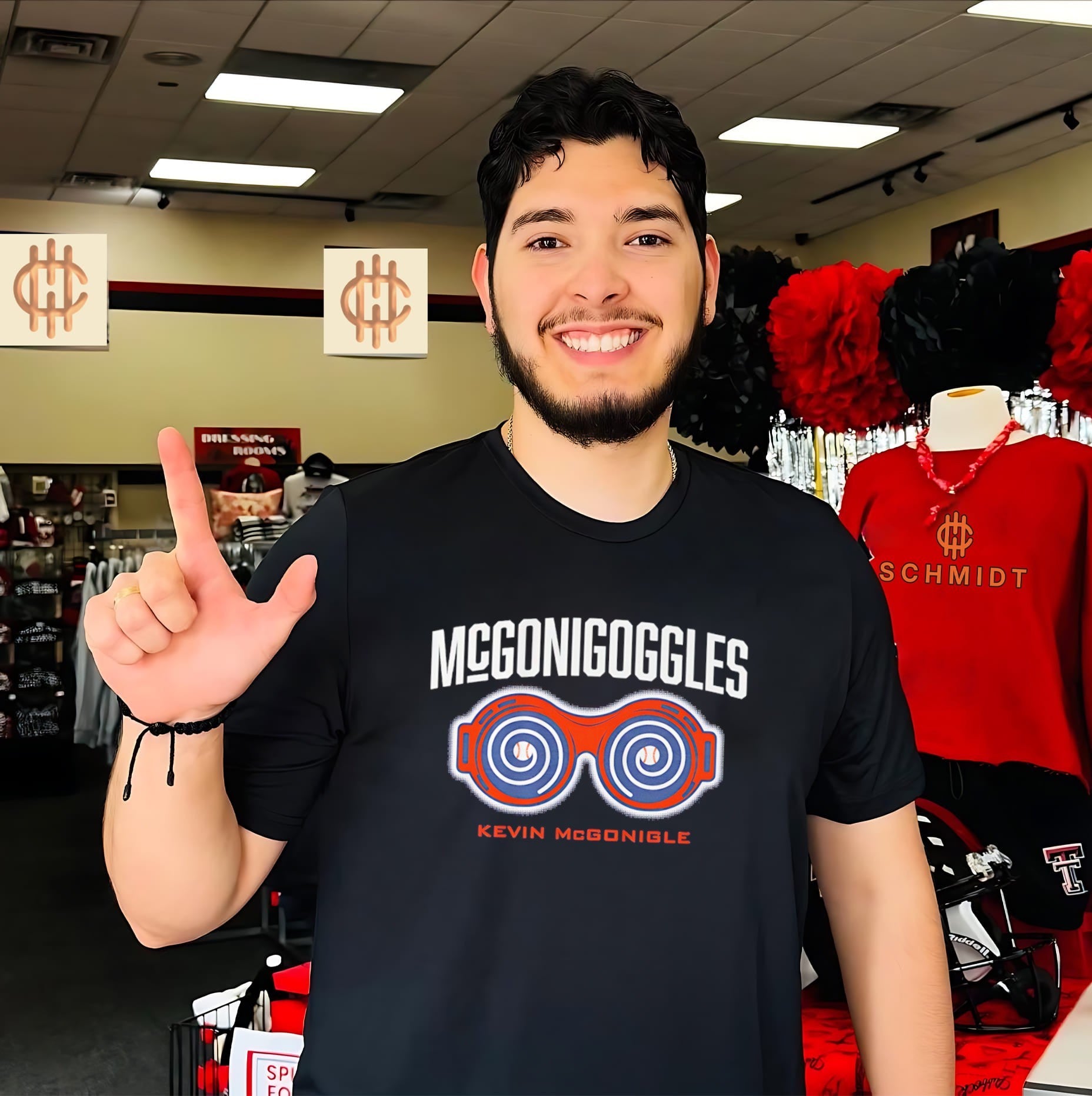Kevin McGonigle Detroit Tigers McGonigoggles shirt