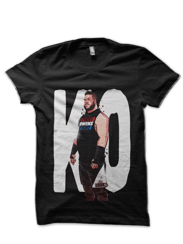 Kevin Owens Black T-Shirt Hoodie, Sweatshirt | PureTeeCo.com
