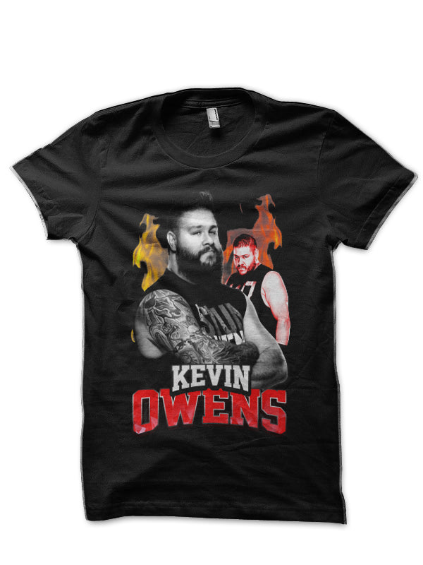 Kevin Owens Black T-Shirt Style002 Hoodie, Sweatshirt | PureTeeCo.com