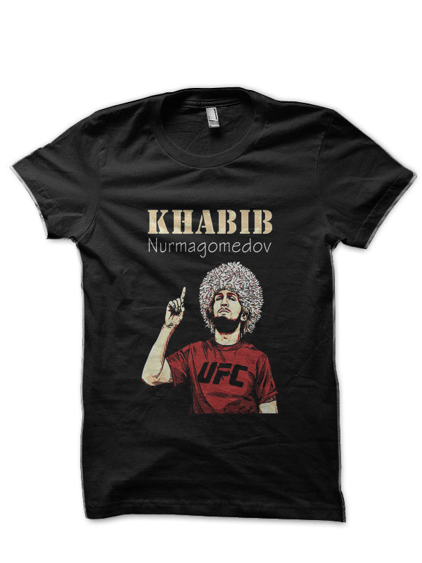 Khabib Nurmagomedov Black T-Shirt Style006 Hoodie, Sweatshirt | PureTeeCo.com