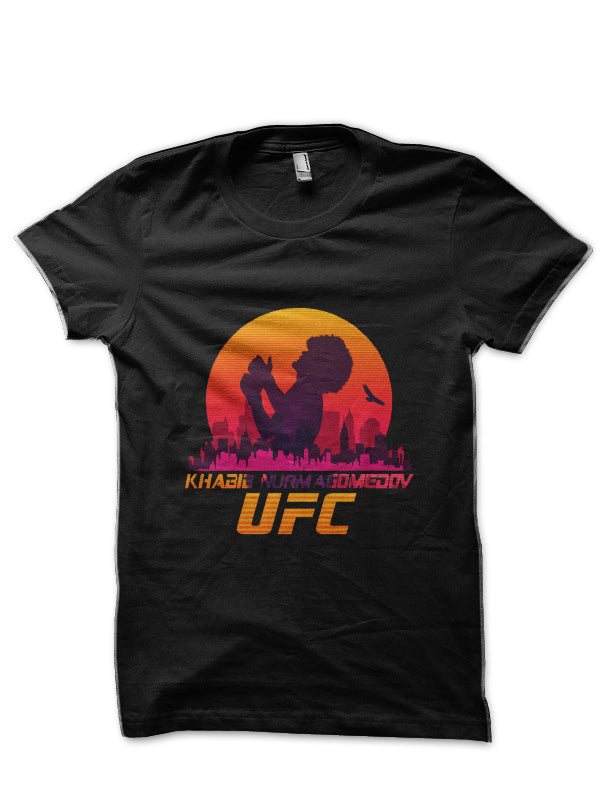 Khabib Nurmagomedov Black T-Shirt Style005 Hoodie, Sweatshirt | PureTeeCo.com