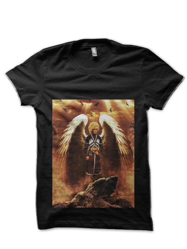 Khabib Nurmagomedov Black T-Shirt Style013 Hoodie, Sweatshirt | PureTeeCo.com