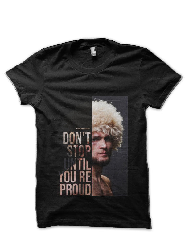 Khabib Nurmagomedov Black T-Shirt Style011 Hoodie, Sweatshirt | PureTeeCo.com