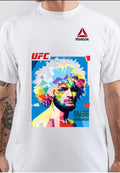 Khabib Nurmagomedov White T-Shirt Hoodie, Sweatshirt | PureTeeCo.com