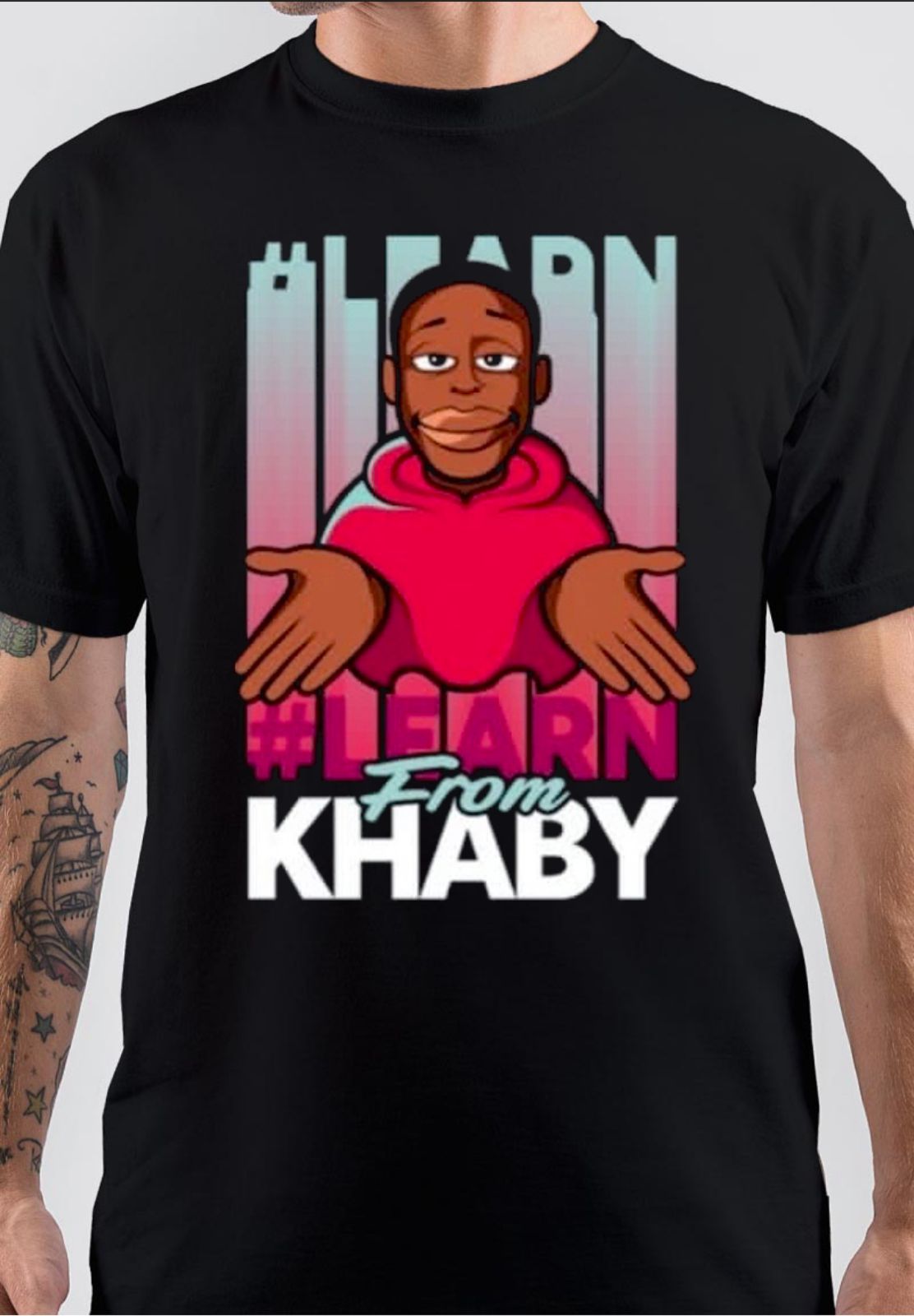 Khaby Lame T-Shirt Style001 Hoodie, Sweatshirt | PureTeeCo.com