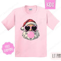 Kids Christmas Shirt - Santa Bubble Tshirt - Youth Holiday Tee Gildan Hoodie, Sweatshirt | PureTeeCo.com