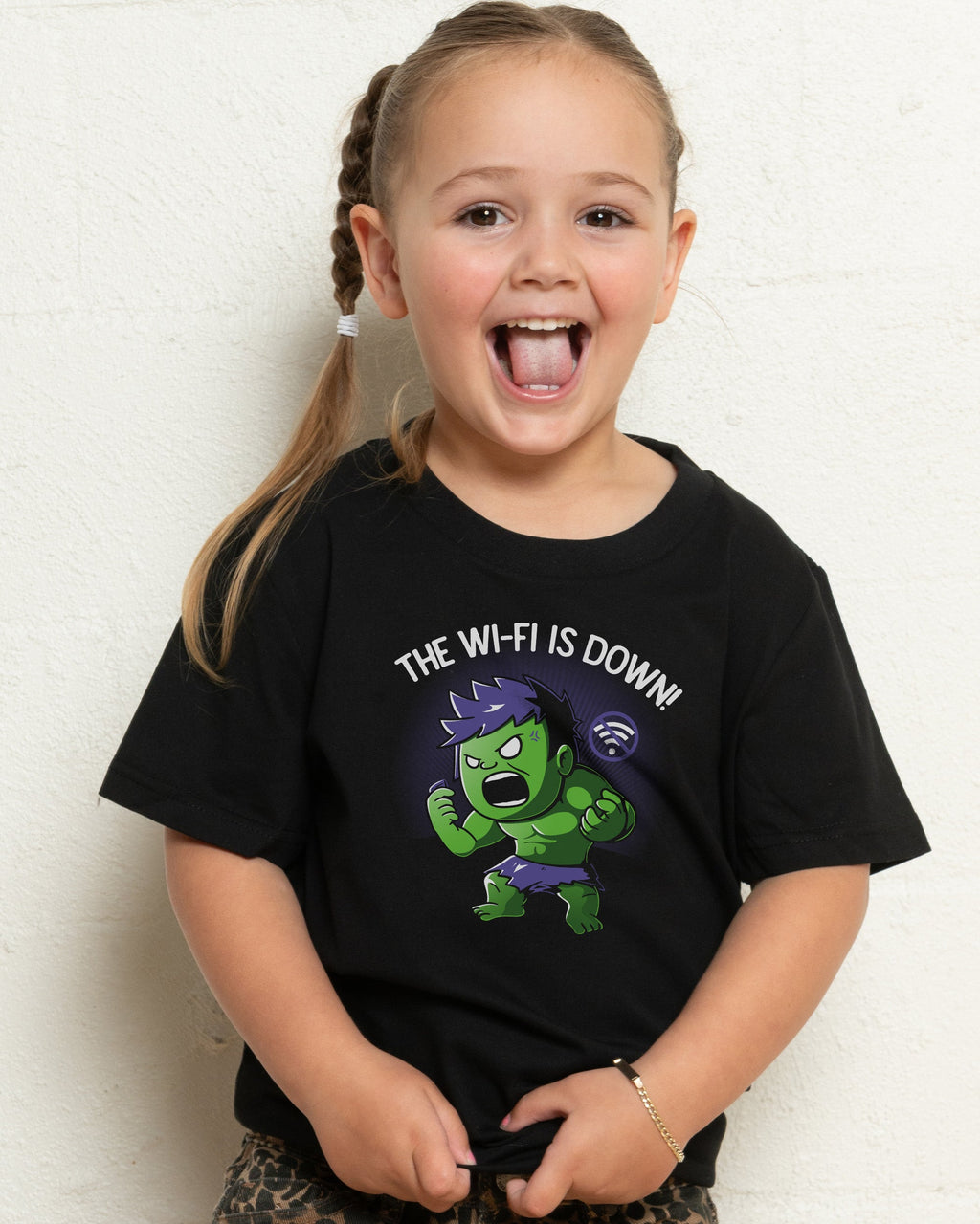 The Wi-Fi is Down Kids T-Shirt