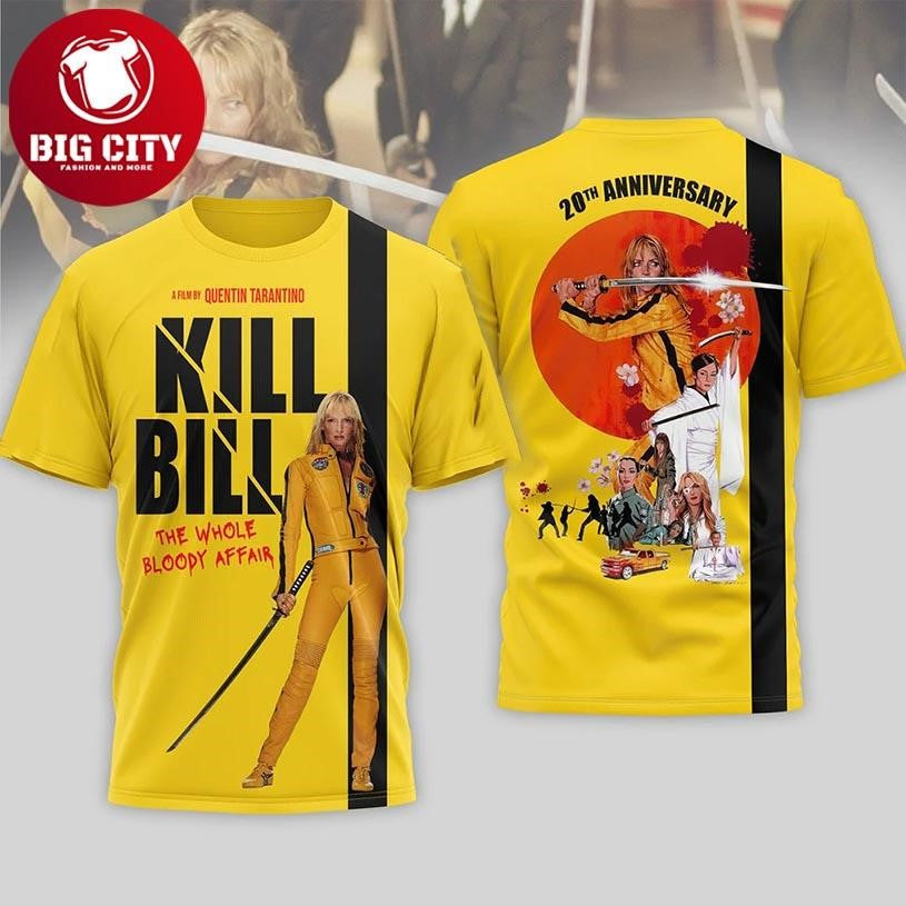 Kill Bill The Whole Bloody Affair 20Th Anniversary Two Sided Shirt
