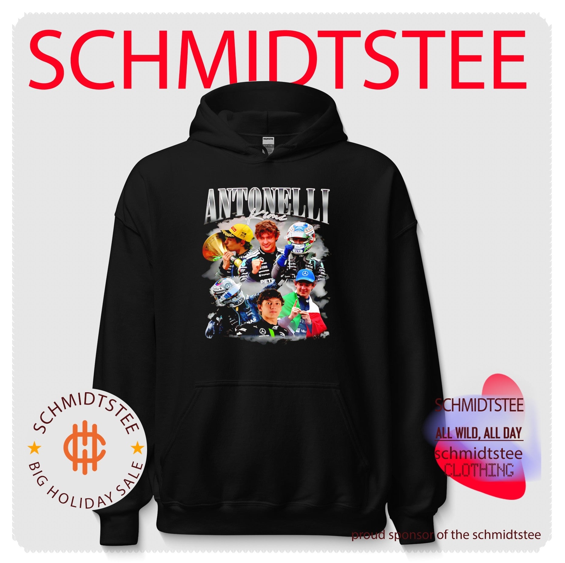 Kimi Antonelli Bootleg player collage shirt