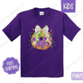 King Cake Kids Shirt - Mardi Gras Children's Tshirt - Cute Youth Tee Gildan Hoodie, Sweatshirt | PureTeeCo.com