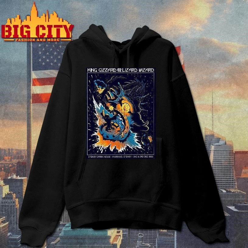 King Gizzard And The Lizard Wizard Warrane Sydney Australia 2025 At Sydney Opera House On 2 And 3 December 2025 Shirt