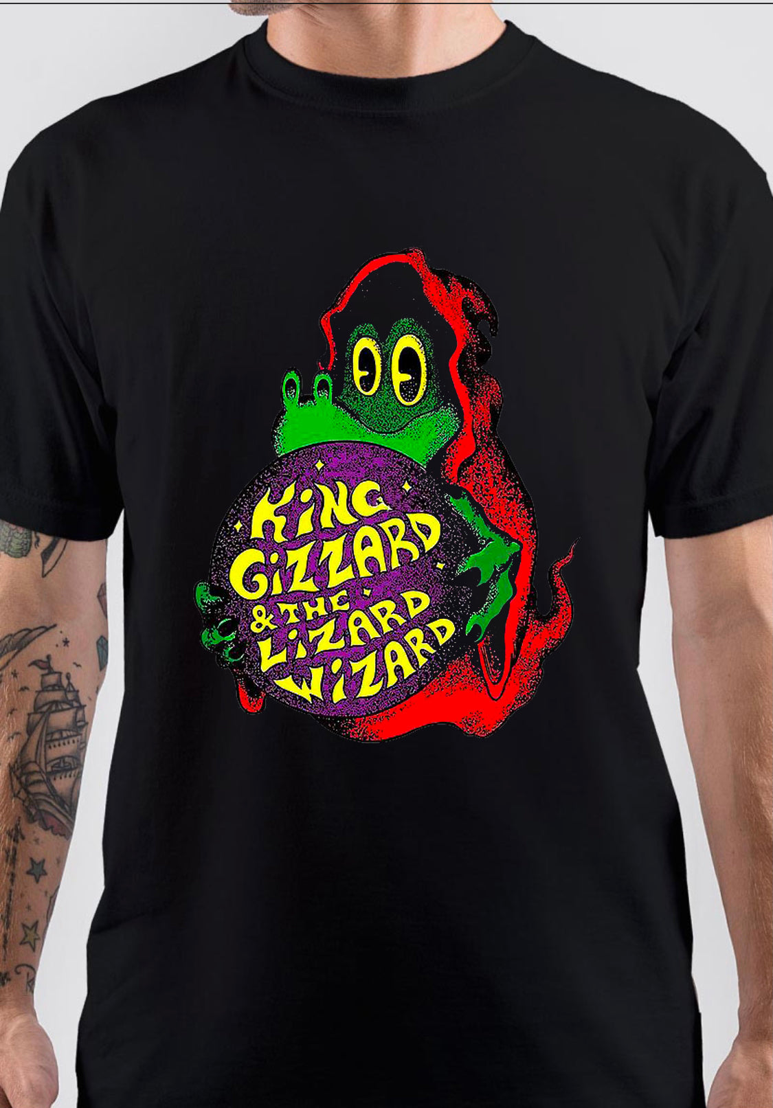 King Gizzard Art T-Shirt Style003 Hoodie, Sweatshirt | PureTeeCo.com