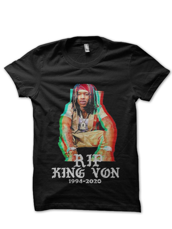 King Von T-Shirt Style007 Hoodie, Sweatshirt | PureTeeCo.com