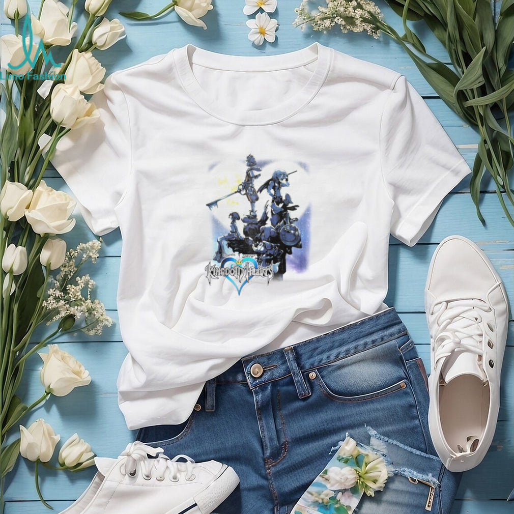 Kingdom Hearts Legends Squaresoft Character Collage shirt
