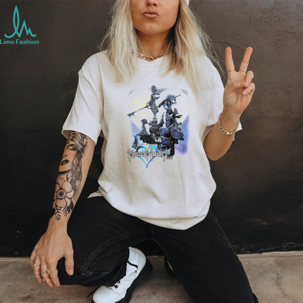 Kingdom Hearts Legends Squaresoft Character Collage shirt
