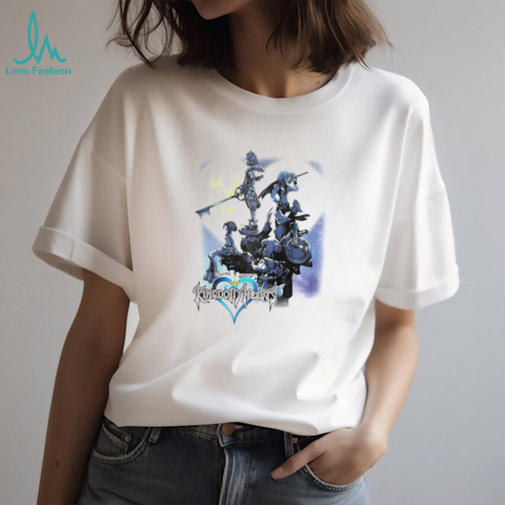 Kingdom Hearts Legends Squaresoft Character Collage shirt