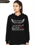 Klaus Mikaelson Girls Hoodie T-Shirts, Sweatshirt | PureTeeCo.com