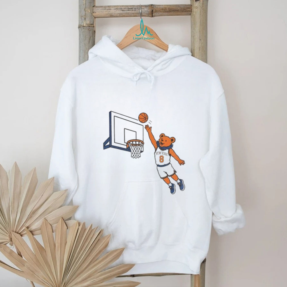 Knicks Dancing Bear OG Anunoby Tip In Grateful Dead Inspired NY shirt