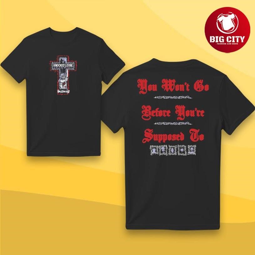 Knocked Loose Girl Knife Suffocate Two Sided Shirt
