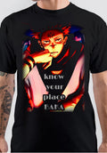 Know Your Place Baka Jujutsu Kaisen Black T-Shirt Hoodie, Sweatshirt | PureTeeCo.com