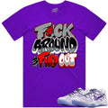 Kobe 8 Court Purple 8s Shirt To Match Sneaker Fuch Around Hoodie, Sweatshirt | PureTeeCo.com