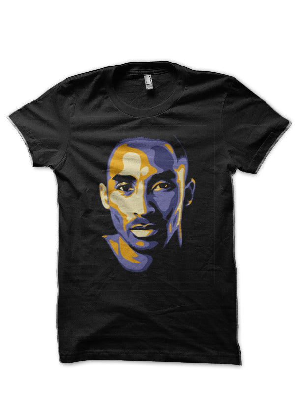 Kobe Bryant â€“ Portrait Black T-Shirt Hoodie, Sweatshirt | PureTeeCo.com