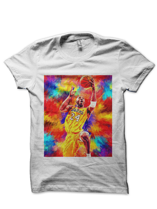 Kobe Bryant Art White T-Shirt Hoodie, Sweatshirt | PureTeeCo.com