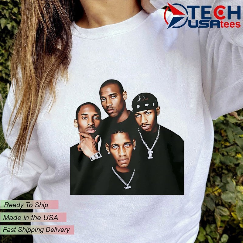 Kobe Iverson T Mac Carter Basketball Legends shirt