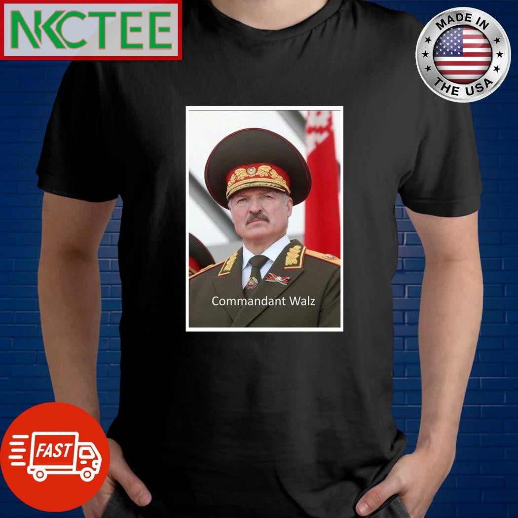 Kommandant Tim Walz shirt