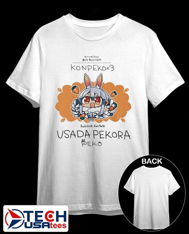 Konpekox3 Hololive Fantasy Usada Pekora shirt