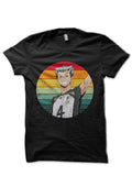 Haikyuu!!: Kotaro Bokuto 80â€™s Sunset Colored T-Shirt Hoodie, Sweatshirt | PureTeeCo.com