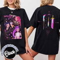 Kpop Demon Hunters Comfort Colors T-Shirt Gift for Woman, Jinu Manga, Kpop Huntrix PIN, Demon Hunter Merch, Saja Girls...