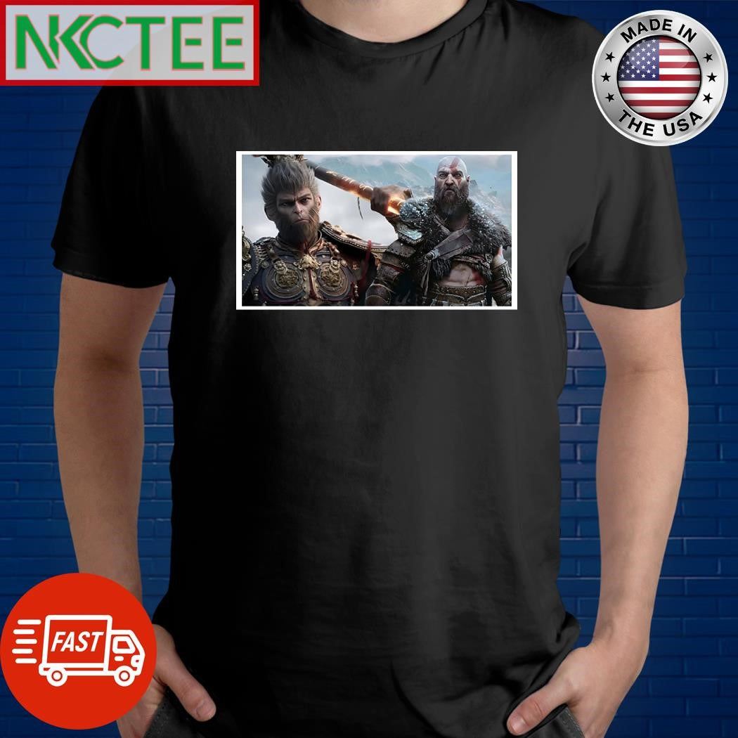 Kratos vs. Sun Wukong shirt