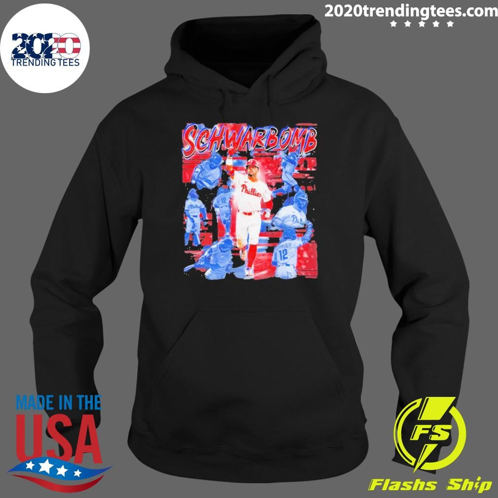 Kyle Schwarber Schwarbomb Philadelphia Phillies Mlb Baseball 2026 Shirt